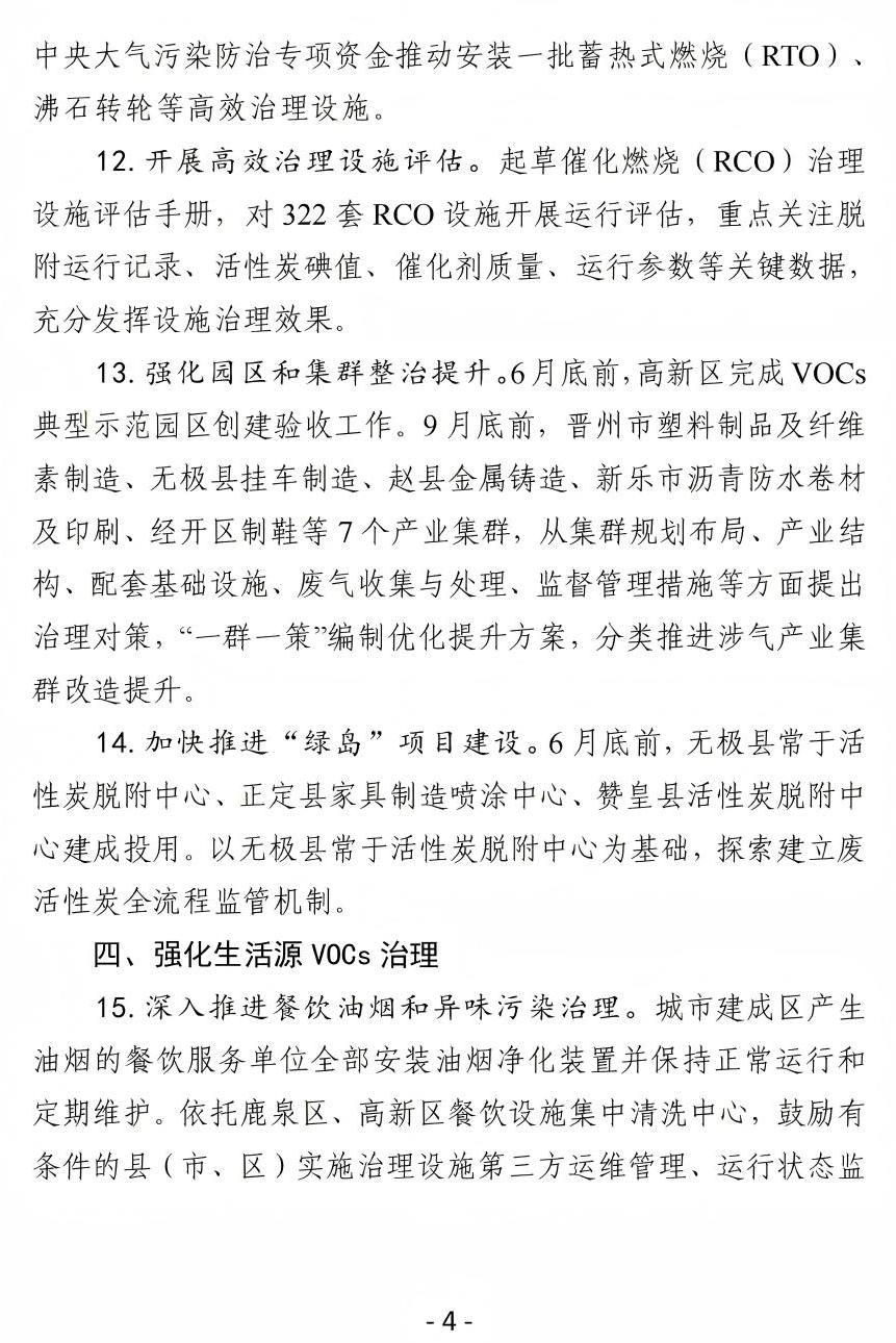 《石家莊市2025年揮發(fā)性有機(jī)物治理工作實施方案》(圖5)